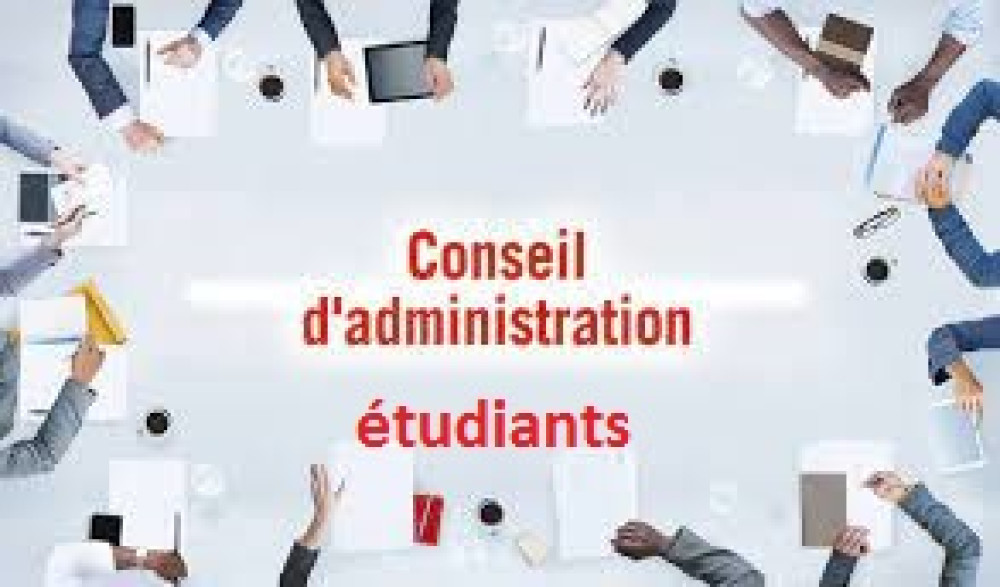 Conseil d'administration -Etudiants